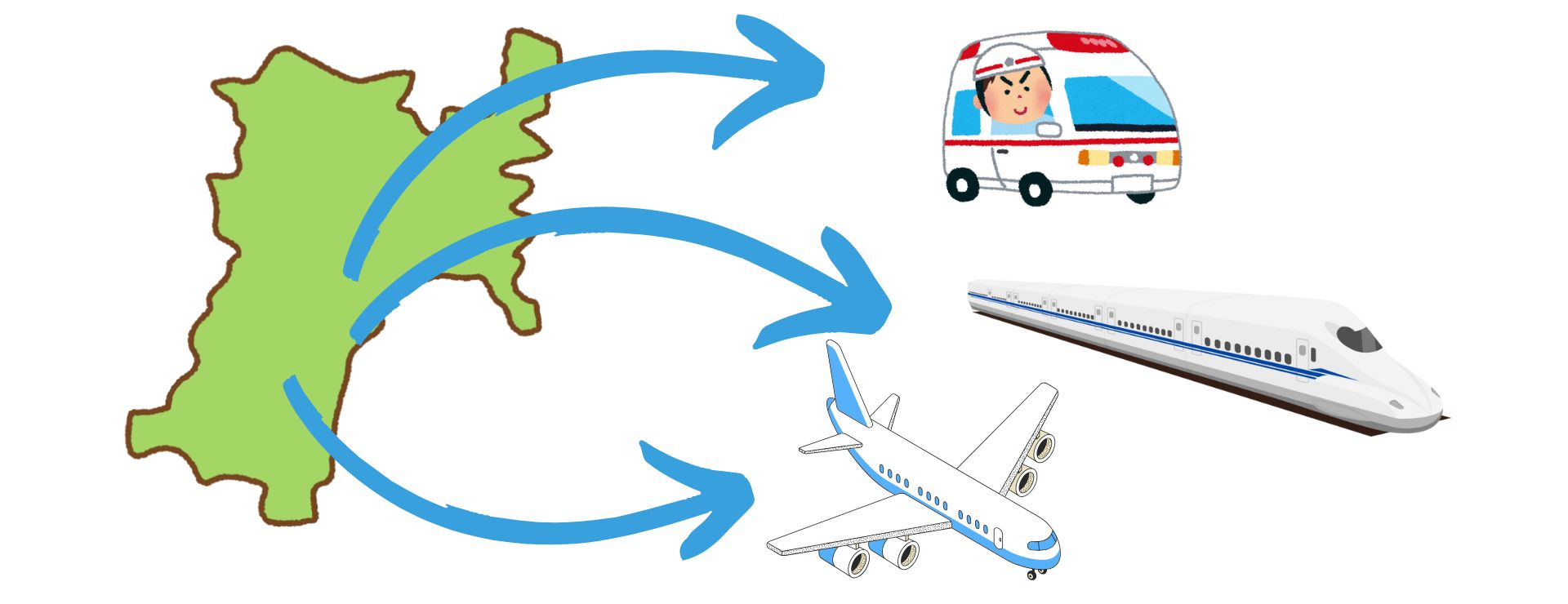長距離搬送　仙台　介護タクシー